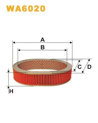 WIX FILTERS wa6020 -  Воздушный фильтр